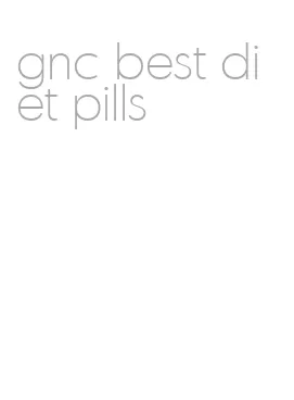 gnc best diet pills