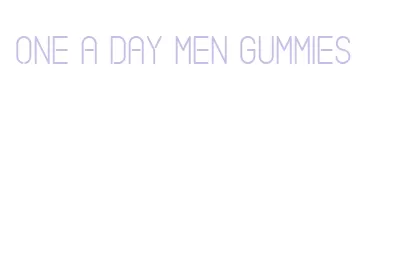 one a day men gummies