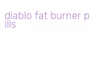 diablo fat burner pills