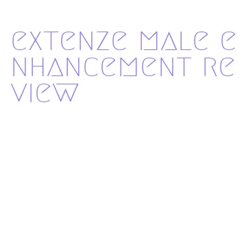 extenze male enhancement review