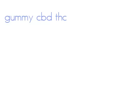 gummy cbd thc