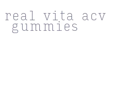 real vita acv gummies