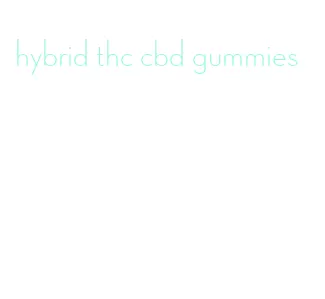 hybrid thc cbd gummies