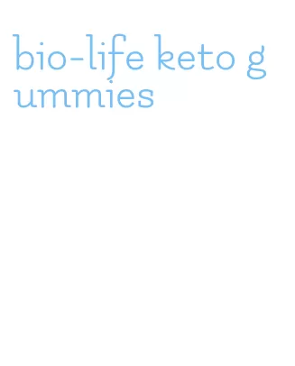 bio-life keto gummies