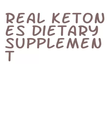 real ketones dietary supplement