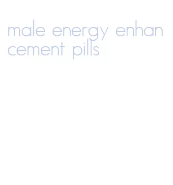 male energy enhancement pills