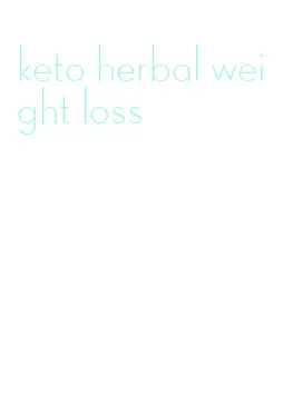 keto herbal weight loss