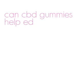 can cbd gummies help ed