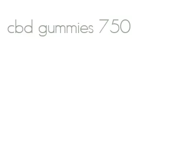 cbd gummies 750