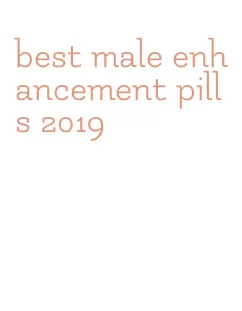 best male enhancement pills 2019