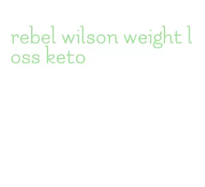 rebel wilson weight loss keto