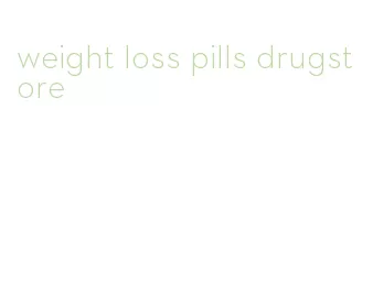 weight loss pills drugstore