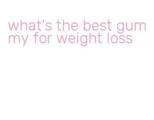 what's the best gummy for weight loss