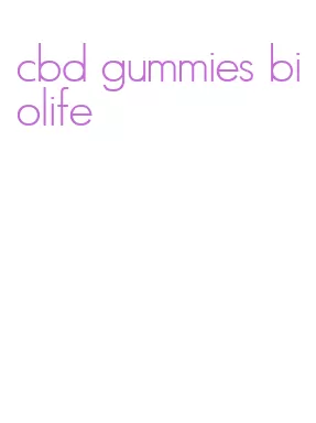 cbd gummies biolife