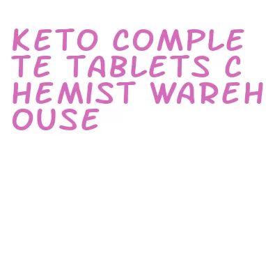 keto complete tablets chemist warehouse