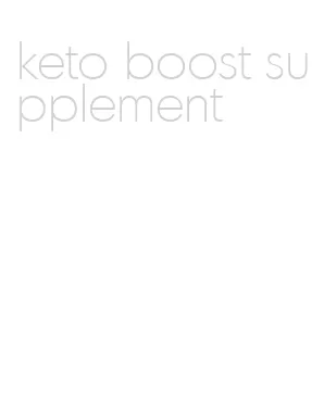 keto boost supplement