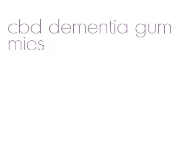 cbd dementia gummies