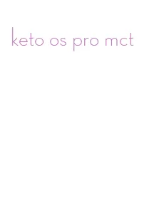 keto os pro mct