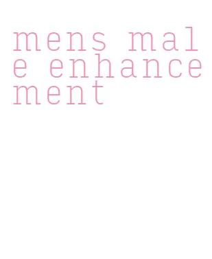 mens male enhancement