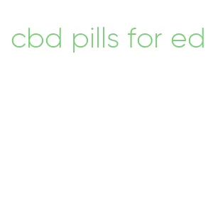 cbd pills for ed