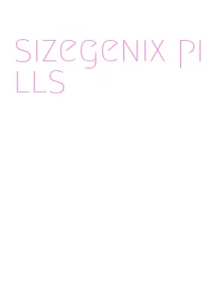 sizegenix pills