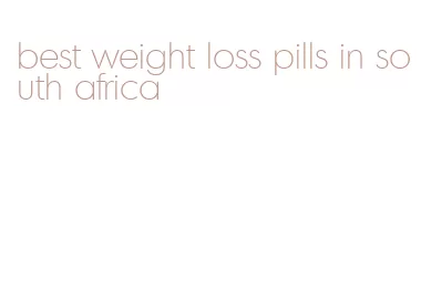 best weight loss pills in south africa