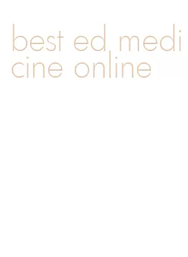 best ed medicine online