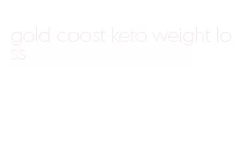 gold coast keto weight loss