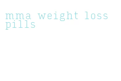 mma weight loss pills