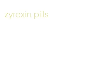 zyrexin pills