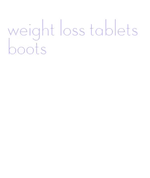 weight loss tablets boots