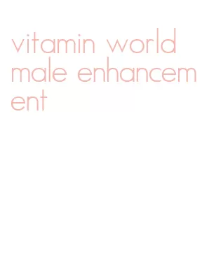 vitamin world male enhancement