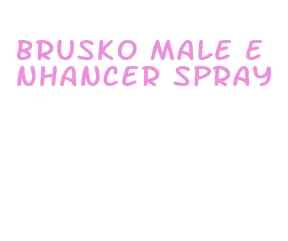 brusko male enhancer spray