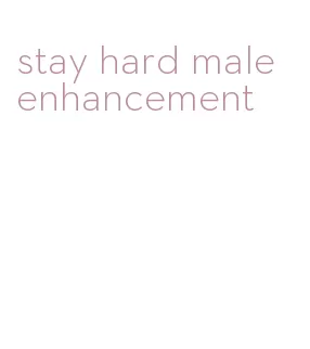 stay hard male enhancement