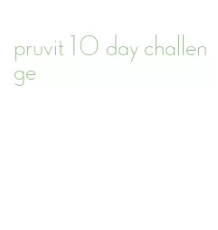 pruvit 10 day challenge