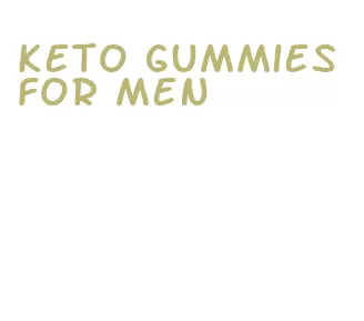 keto gummies for men