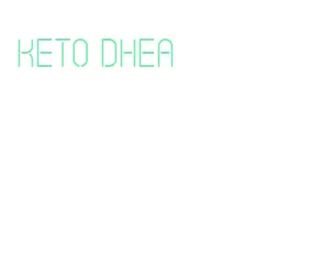 keto dhea