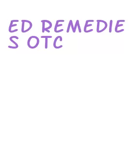 ed remedies otc