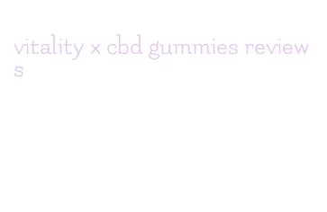 vitality x cbd gummies reviews