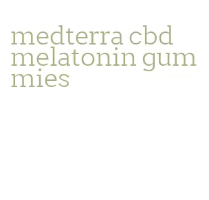 medterra cbd melatonin gummies