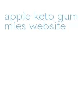 apple keto gummies website