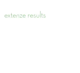 extenze results