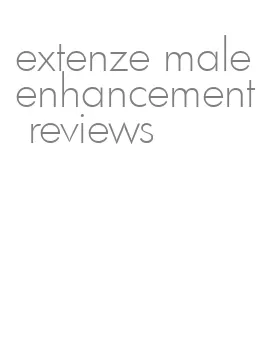 extenze male enhancement reviews