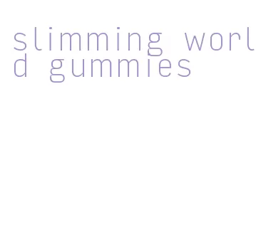 slimming world gummies