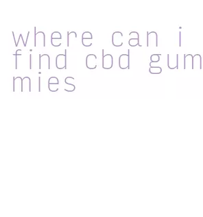 where can i find cbd gummies