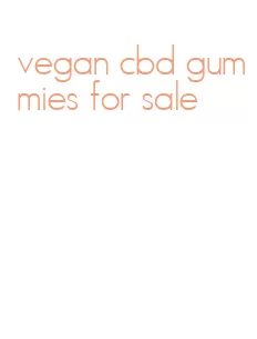 vegan cbd gummies for sale