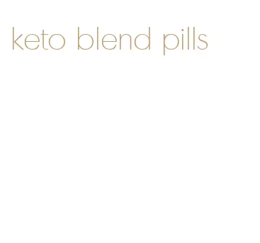 keto blend pills