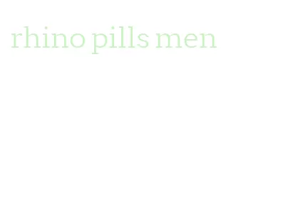 rhino pills men