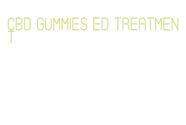 cbd gummies ed treatment