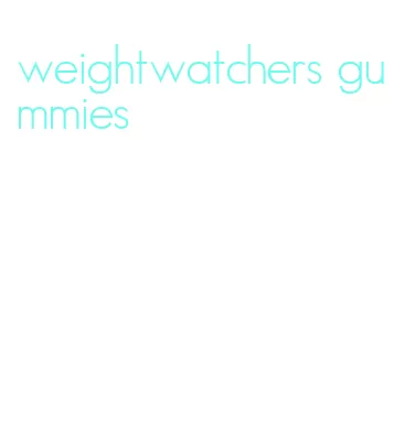 weightwatchers gummies